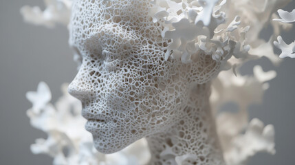 Stream digitization, program code field, big data stream, secure data, machine programming. 3d illustration of strings of digital innovation wavy flow