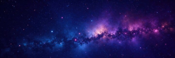 cosmic backdrop of twinkling stars in the darkness, night sky, cosmos