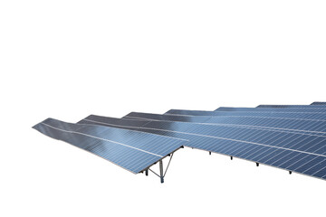 A solar panel array is shown in the image