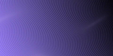 Digital abstract pattern with purple waves and dots creating a modern design aesthetic
