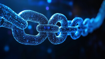 Blockchain Internet technologies. Binary code big data. Information technology, digital data stream. Data analysis. Quantum computer concept. 3D illustration of circuit