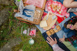 © Mikaela Martin/Stocksy - picnic with grandma