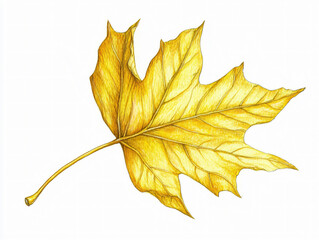 watercolor maple leaf clipart autumn season foliage red orange yellow botanical illustration natural
