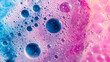 © mingnimit - Colorful liquid bubbles create abstract texture