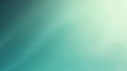 Wall Mural - a soothing gradient background in soft teal and mint, creating a tranquil and modern aesthetic.