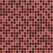 © Alwinda - Red Block Pattern, pixel square geometric gradation mosaic background