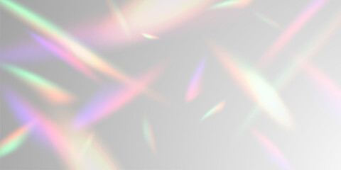Wall Mural - light effect and zigzag ribbon falling from above on a beam of light, tinsel vector