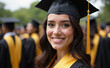 © D.Kaminsky - Close-up portrait of a young wearing a graduation gown