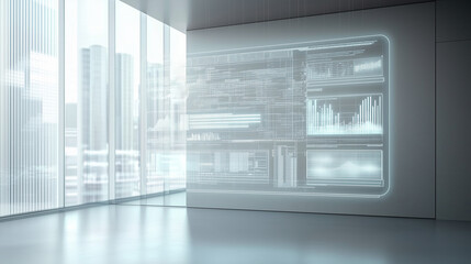 Wall Mural - abstract technology background