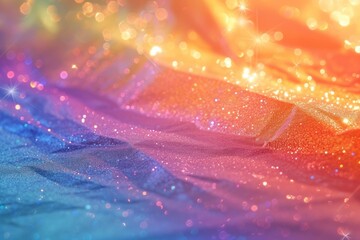 Wall Mural - holographic paper texture background glitter backgrounds rainbow.