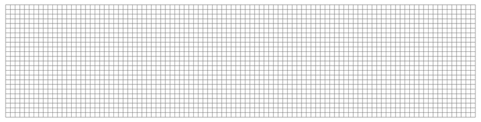 seamless grid paper background. monochrome squared notebook page template with thin light gray lines