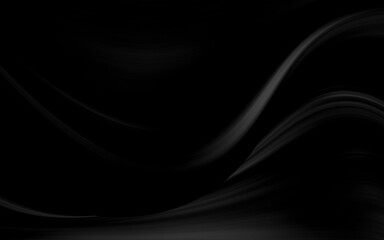 Leinwandbilder - abstract black and silver are light gray with white the gradient is the surface with templates metal texture soft lines tech diagonal background black dark sleek clean modern.