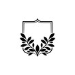 © MatandSterre - Elegant Laurel Wreath & Frame Design Element in Minimalist Style