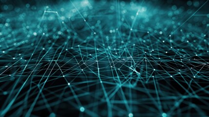 Clean, minimalistic network pattern with intersecting diagonal lines.