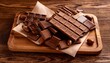 © Mia - mykolaiv ukraine january 14 2021 twix chocolate bars on wooden background