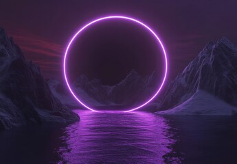 Wall Mural - earth and moon
