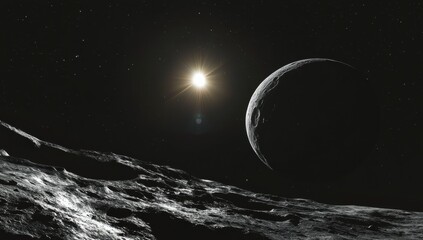 Wall Mural - moon and stars