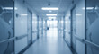 © StockWorld - Hospital Hallway: Blur Interior, Medical Center, Healthcare Facility, Clinic Aisle, Emergency Room, Disease Control, Cleanliness, Modern, Healing