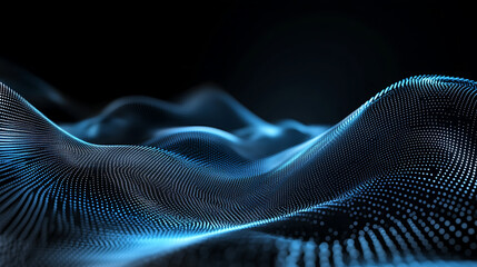 Fototapete - Abstract futuristic background with glowing light effect illustration