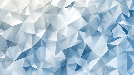 Aufkleber - Abstract mosaic abstract backround, light blue and gray triangular low poly style pattern