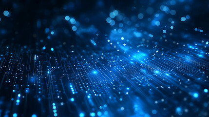 Fototapete - Abstract technology background