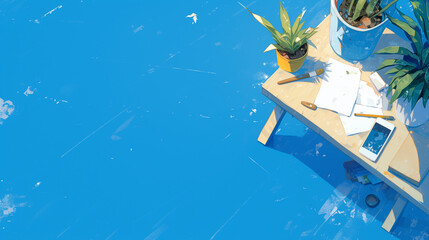 Wall Mural - tropical fish in the water