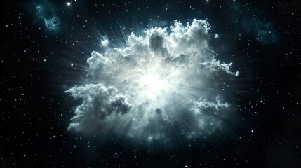 Wall Mural - discover the mysteries and beauty of a stunning space nebula with fascinating insights into cosmic p