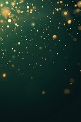 Wall Mural - abstract bokeh background with gold particles