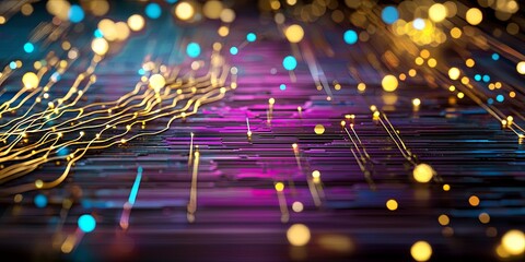 Canvas Print - a symphony of code and algorithms, where artificial intelligence breathes life into the digital worl