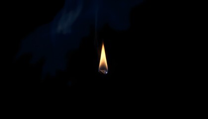 Wall Mural - drop of water that is in the dark