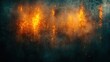 © Ummeya - Fiery Embers and Sparks on Dark Textured Wall Background