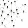 © Surachate - Abstract Network of Shapes and Connections for Design Use