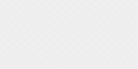Wall Mural - abstract overlapping vector abstract pattern wave lines fabric white and gray square line background