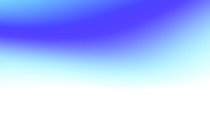Fototapete - Overlay abstract blue gradient on transparent background. Elegance wavy gradient