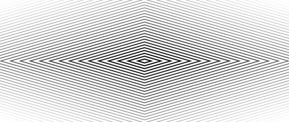 Wall Mural - abstract black and white blend line art background vector. wallpaper design with wavy line in motion