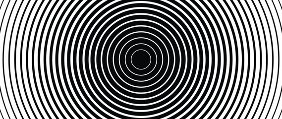 Wall Mural - abstract black and white blend line art background vector. wallpaper design with wavy line in motion