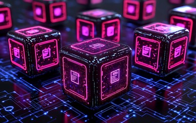 data cubes network digital tech.