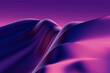 © Westend61 - Abstract 3D rendering with smooth purple gradients and elegant curves