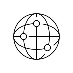 Wall Mural - browser vector icon. internet icon. web browser icon.