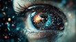 © cvetikmart - Digital world reflected in eye, concept of technology and virtual reality. Brand insights