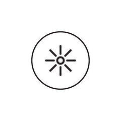 Wall Mural - picture of the theme icon on the handphone logo vector design