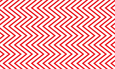 Poster - abstract geometric red vertical zigzag line pattern can be used background, banner, poster.