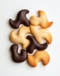 © ANASTASIYA - Potato chips smothered in rich chocolate offer a delightful contrast of sweet and savory