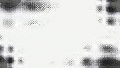 Aufkleber - Abstract black and white dotted pattern design for backgrounds  