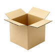 © Ibrahim - open cardboard box transparent background