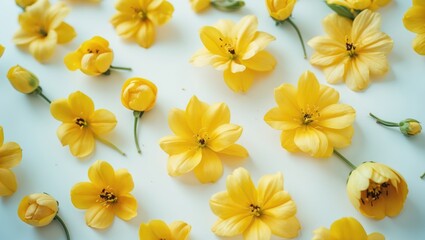 Wall Mural - Crocus flower collection isolated on a background