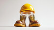 © Johnson - Safety Gear  Hard Hat  Goggles  Boots  Construction  Work