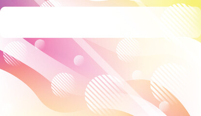 Geometric Design, Shapes. Design For Your Header Page, Ad, Poster, Banner. Vector Illustration with Color Gradient.