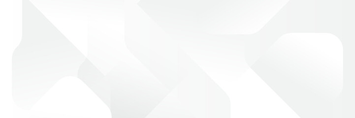 Wall Mural - abstract white geometric banner design background.