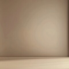 Wall Mural - minimalist background with soft light for photography display